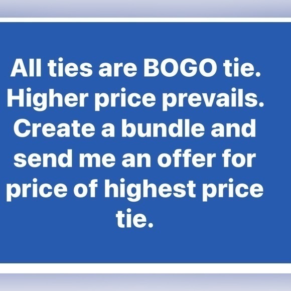 Buy one get one free neckties - Picture 1 of 1